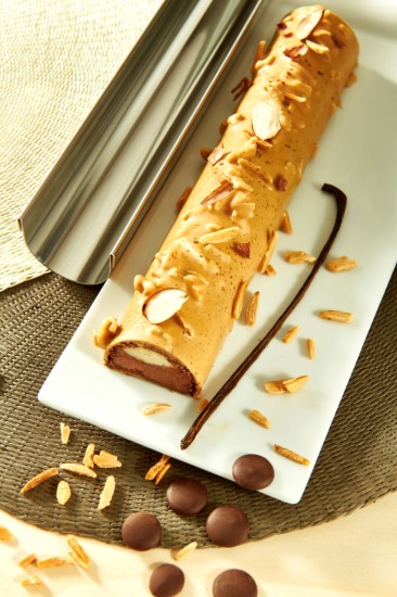 Forma semi-rounda Yule, inox, 30 x 4 cm - de Buyer