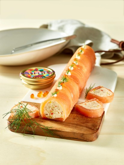 Forma semi-rounda Yule, inox, 30 x 4 cm - de Buyer