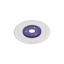 Lama circulara serata paine/fructe/legume, cu angrenaj violet, inox - Ritter