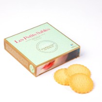 Biscuiti Sablés natur cu unt proaspat, 100 g ℮, La Sablésienne, Franta