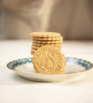 Biscuiti Sablés natur cu unt proaspat, 100 g ℮, La Sablésienne, Franta