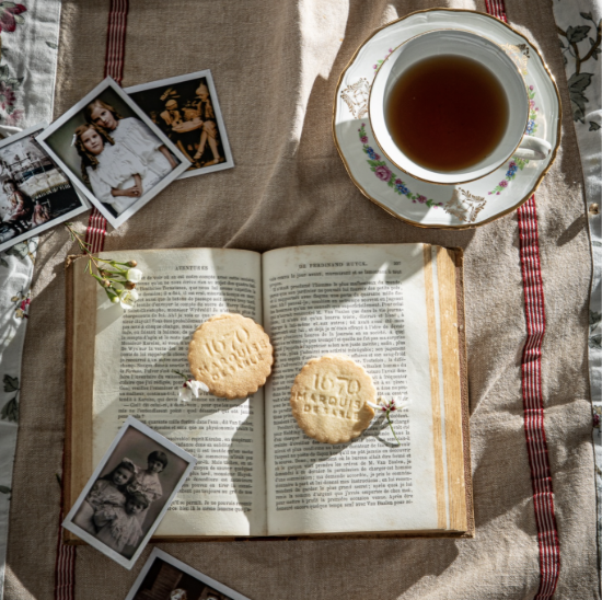 Biscuiti Sablés natur cu unt proaspat, 100 g ℮, La Sablésienne, Franta