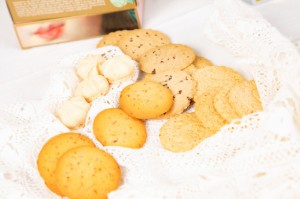 Biscuiti Sablés cu bucati de caramel cu unt sarat, 100 g ℮, La Sablésienne, Franta