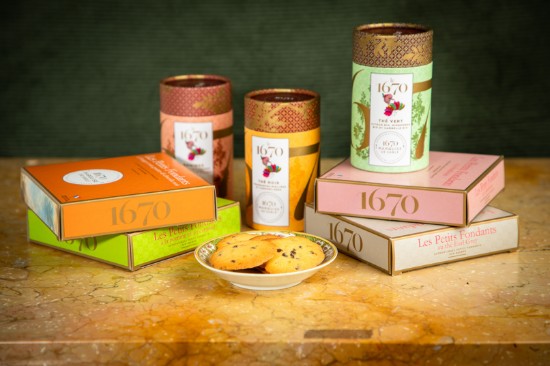 Biscuiti Sablés cu bucati de zmeura, 100 g ℮, La Sablésienne, Franta