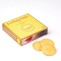 Biscuiti Sablés cu bucati de lamaie, 100 g ℮, La Sablésienne, Franta