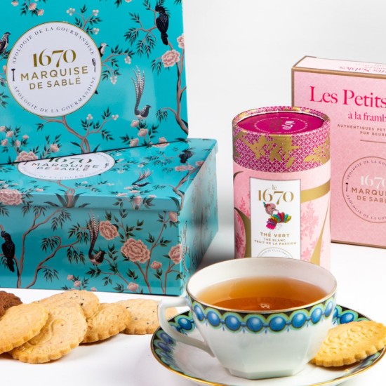 Ceai verde, ceai alb, fructul pasiunii, 50 g ℮, La Sablésienne, Franta