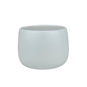 Ceasca cafea  ceramica, 330ml, pahar Novum Milk Foam Cappucino, alb mat, gresie glazurata manual