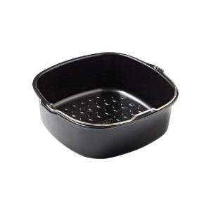 Recipient patrat pentru friteuza cu aer cald, otel, 21 x 20 cm - Pyrex