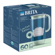 Cana filtranta Editie Aniversara 60 ani, din sticla, BRITA, 2,5 L, Maxtra PRO (lightgreen)