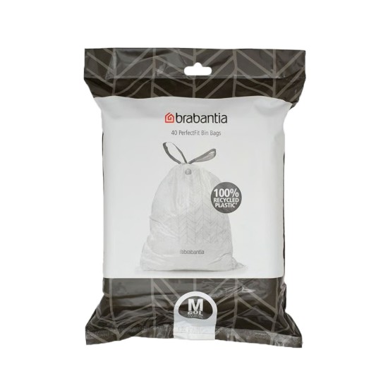 Saci de gunoi "PerfectFit" cod M, 60 L, 40 buc. - Brabantia