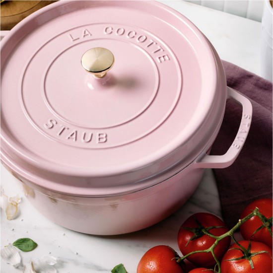 Oala Cocotte fonta, 28cm/6,7L, Sorbet Rose - Staub