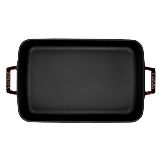 Tava fonta, 25 x 39 cm, "Premium", Aubergine - LAVA