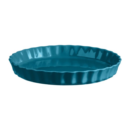 Tava tarte, ceramica, 29,5cm/1,4L, Mediterranean Blue - Emile Henry