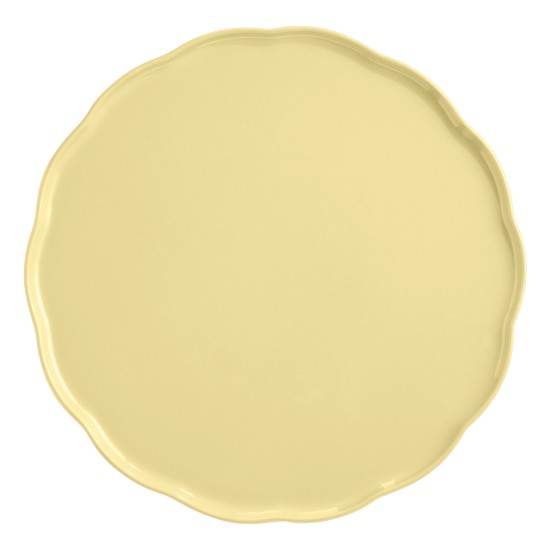 Platou servire, ceramica, 31cm, Vanilla, "Madeleine" - Emile Henry