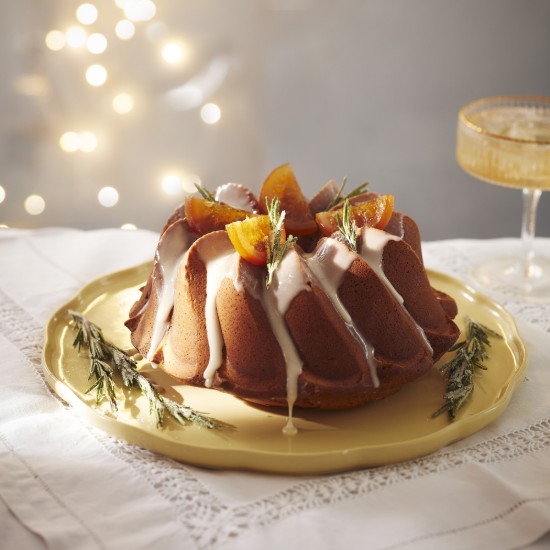 Platou servire, ceramica, 31cm, Vanilla, "Madeleine" - Emile Henry