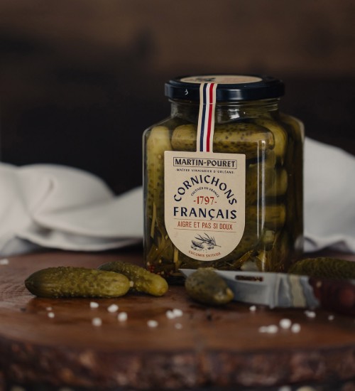 Castraveti murati acri si usor picanti, 270 g ℮, Martin-Pouret, Franta