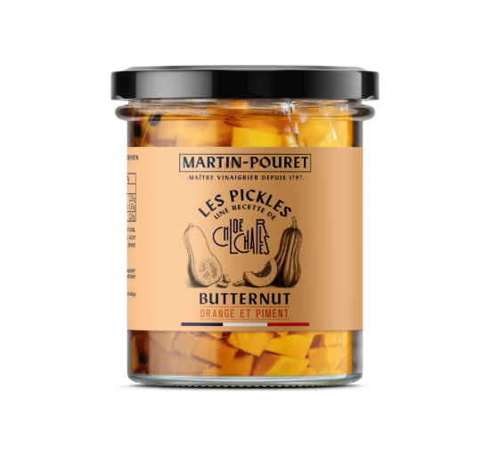 Muraturi de dovleac butternut, portocala si ardei iute, 90 g ℮, Martin-Pouret, Franta
