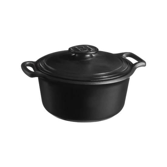 Oala Cocotte ceramica, 25,5cm/3L, "Sublime +", Slate - Emile Henry