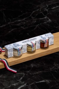 Set mini trio mustar / ketchup / maioneza, 72 g ℮, Martin-Pouret, Franta