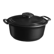 Oala Cocotte ceramica, 28,5cm/4L, "Sublime +", Slate - Emile Henry