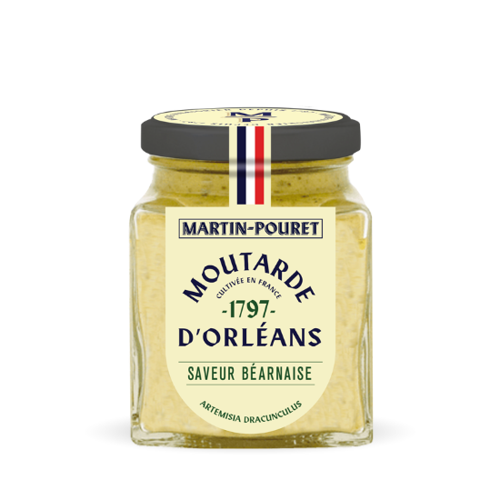 Mustar aroma Béarnaise, 95 g ℮, Martin-Pouret, Franta