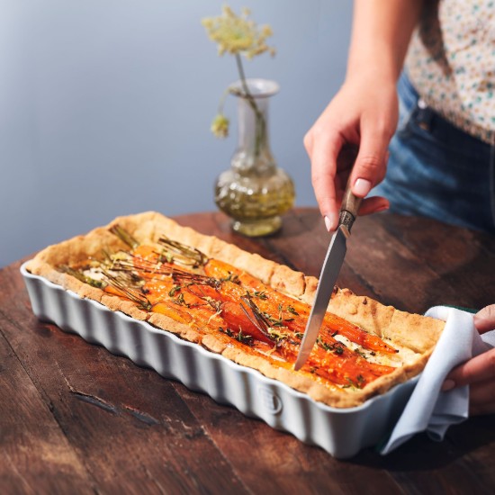 Tava tarte, ceramica, 36x15cm/1,3L, Ecume - Emile Henry