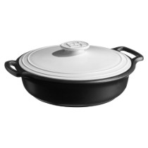 Cratita Braiser, ceramica, 33,5cm/4L, "Sublime +", White&Slate - Emile Henry