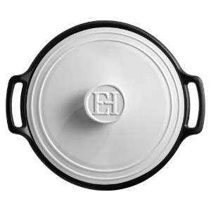 Cratita Braiser, ceramica, 33,5cm/4L, "Sublime +", White&Slate - Emile Henry