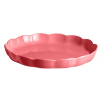 Tava tarte, ceramica, 31cm, Rose Candy, "Madeleine" - Emile Henry