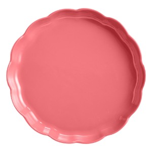 Tava tarte, ceramica, 31cm, Rose Candy, "Madeleine" - Emile Henry