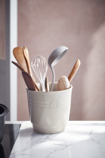 Suport ustensile de bucatarie, ceramica, 13 x 12 cm, Clay - Emile Henry