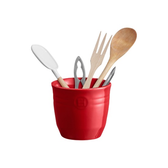 Suport ustensile de bucatarie, ceramica, 13 x 12 cm, Burgundy - Emile Henry