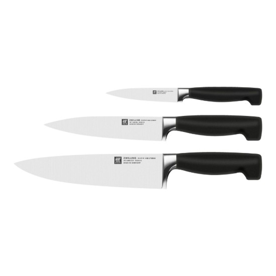 Set cutite 4 piese, cu sistem de ascutire integrat, "TWIN Four Star" - Zwilling
