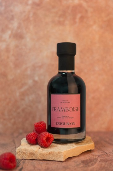 Delicatesă din oțet - zmeură 200 ml ℮, Estoublon, Franța