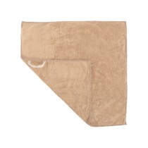 Set 2 prosoape maini,  microfibra, 50x50 cm, "Essential", Sand - Tiseco