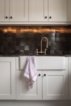 Set 3 prosoape de bucatarie, bumbac, 70x70 cm, "Horeca" - Tiseco