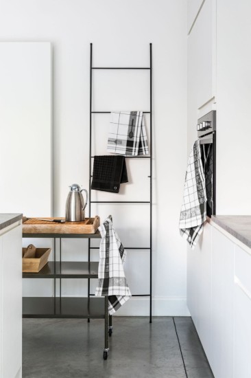 Set 3 prosoape de bucatarie, bumbac, 50x70 cm, "Pharao", Black - Tiseco