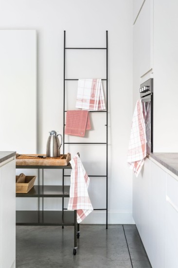 Set 3 prosoape de bucatarie, bumbac, 50x70 cm, "Pharao", Pink - Tiseco