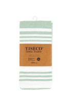 Set 4 prosoape de bucatarie, bumbac, 50x70 cm, "Combo", Green Smoke - Tiseco