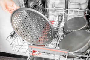 Tava pizza, perforata, otel, 33 cm - MasterClass