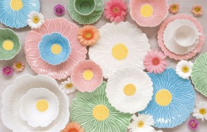Farfurie portelan, 16cm, "Daisy White" - Easy Life
