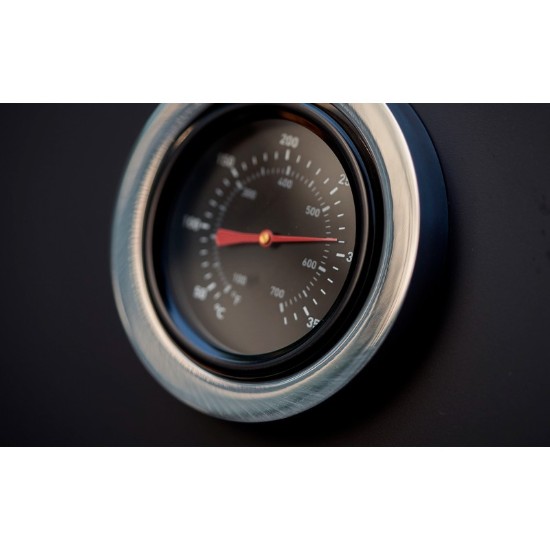 Gratar pe gaz cu 4 arzatoare infrarosu, incastrabil, gratare din fonta, negru, Crossray by Heatstrip TCX4FL(B)30