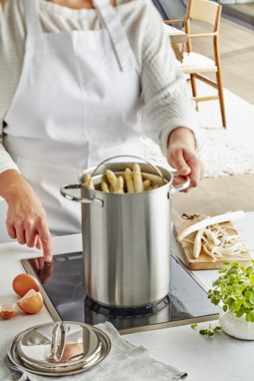 Oala pentru fiert paste/legume, inox, 16cm/4,5L, "Specialties" - Demeyere