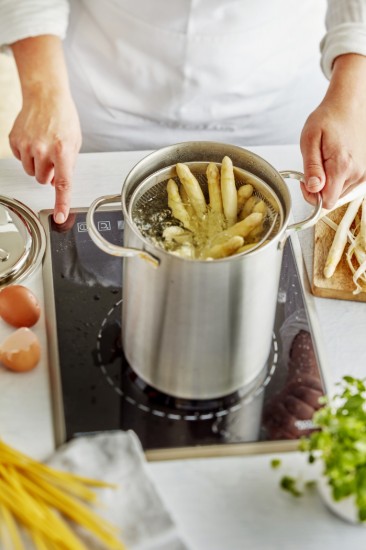 Oala pentru fiert paste/legume, inox, 16cm/4,5L, "Specialties" - Demeyere