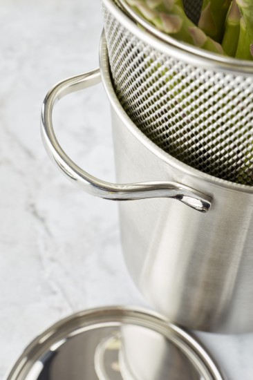 Oala pentru fiert paste/legume, inox, 16cm/4,5L, "Specialties" - Demeyere