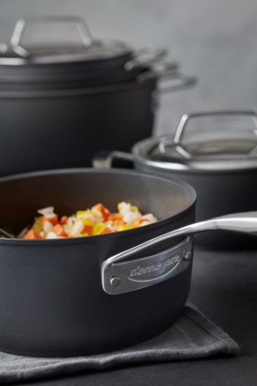 Cratita aluminiu antiaderenta, 18cm/2L, "Alu Pro" - Demeyere