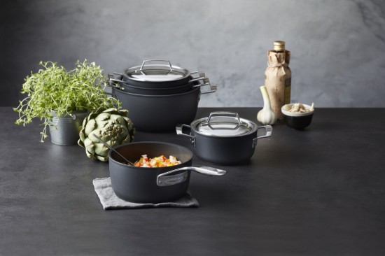 Cratita aluminiu antiaderenta, 18cm/2L, "Alu Pro" - Demeyere