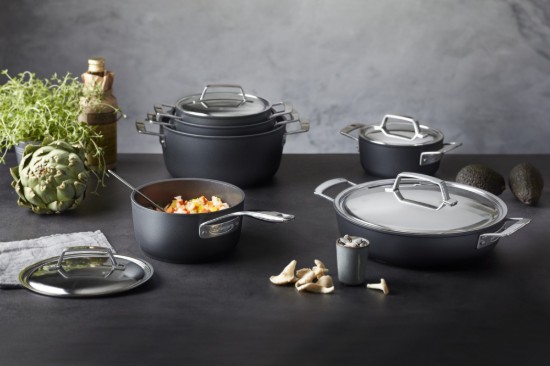 Cratita aluminiu antiaderenta, 18cm/2L, "Alu Pro" - Demeyere