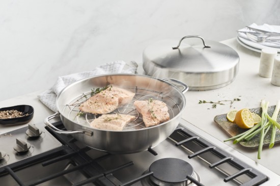 Afumatoare inox, 28 cm, "Specialties 3" - Demeyere