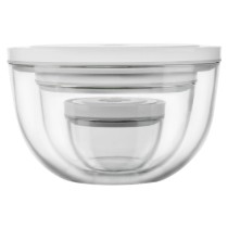 Set 3 boluri vidare, sticla, "FRESH & SAVE" - Zwilling